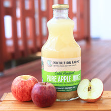 Load image into Gallery viewer, PURE APPLE JUICE *1L - ORGANIC COLD PRESSED (Not For Post Shipping)