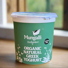 Load image into Gallery viewer, YOGHURT GREEK PLAIN LACTOSE FREE *800G - ORGANIC BIODYNAMIC (MUNGALLI CREEK)