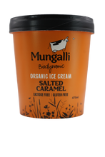 將圖片載入圖庫檢視器 SALTED CARAMEL ICE CREAM L/F *475ML - ORGANIC BIODYNAMIC (MUNGALLI CREEK)