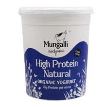 Load image into Gallery viewer, YOGHURT HIGH PROTEIN NATURAL *1KG - ORGANIC BIODYNAMIC (MUNGALLI CREEK)