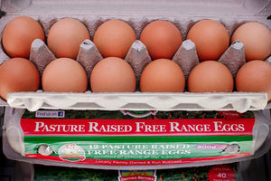 EGGS 700G Extra Large - PASTURE RAISED FREE RANGE (12 eggs)