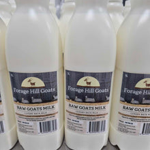 Load image into Gallery viewer, RAW GOATS MILK *1L FROZEN - GRASS FED (FORAGE HILL GOATS)
