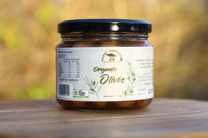 OLIVE in brine - ORGANIC (HAPPY FARMERS)