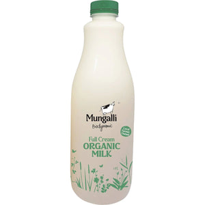 FULL CREAM MILK *1.5L - ORGANIC BIODYNAMIC (MUNGALLI CREEK)