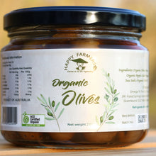 Load image into Gallery viewer, OLIVE in brine - ORGANIC (HAPPY FARMERS)
