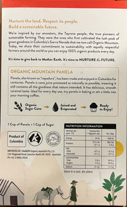 ORGANIC PANELA/RAPADURA SUGAR 500G - CERTIFIED ORGANIC