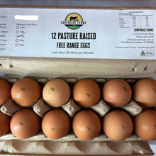 Load image into Gallery viewer, EGGS 900G SUPER JUMBO - PASTURE RAISED FREE RANGE (12 eggs)
