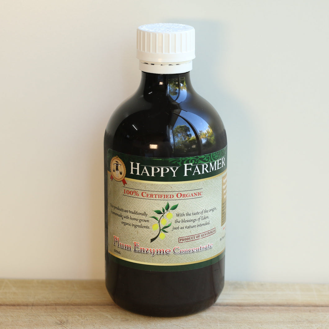Enzyme Ume Plum Concentrate - Certified Organic (Happy Farmers)