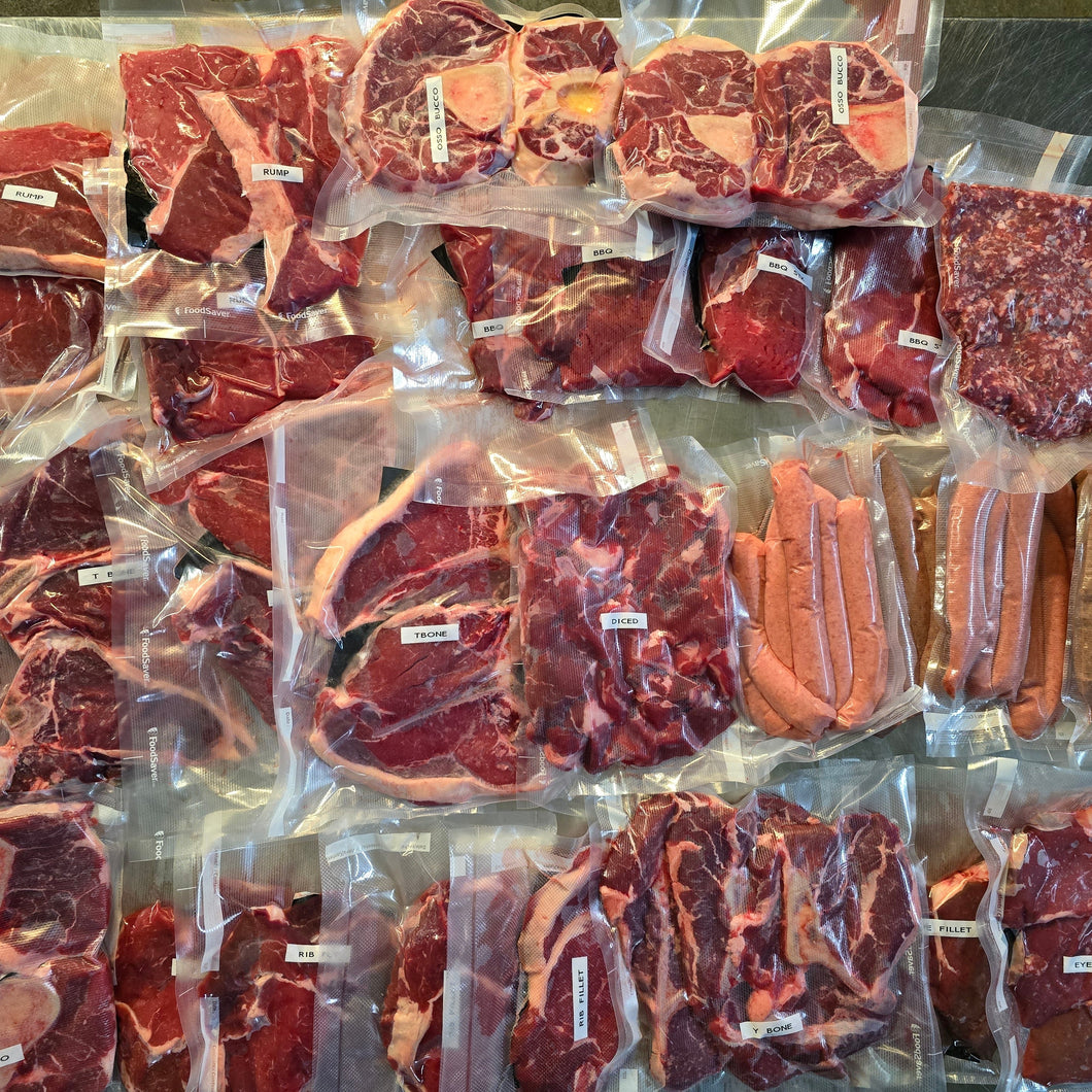 #2 GRASS FED BEEF BOX - MEDIUM Approx.10~11kg *Frozen