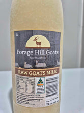 Load image into Gallery viewer, RAW GOATS MILK *1L FROZEN - GRASS FED (FORAGE HILL GOATS)
