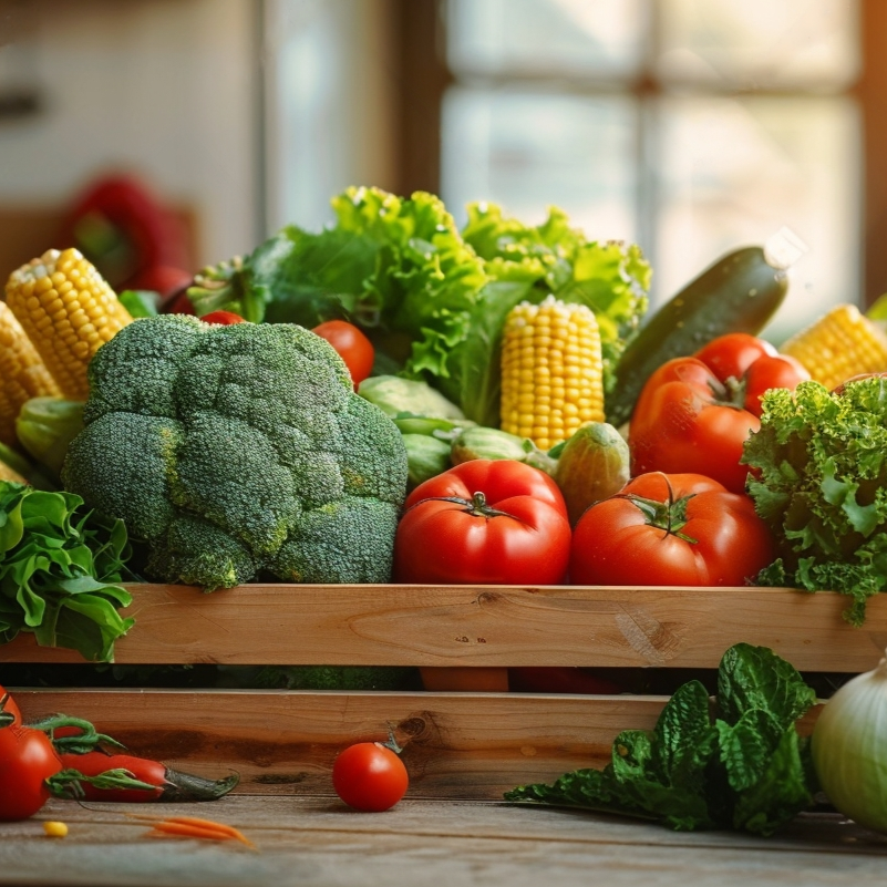 #1 ORGANIC FRUITS VEG MIXED Box $45 - Small