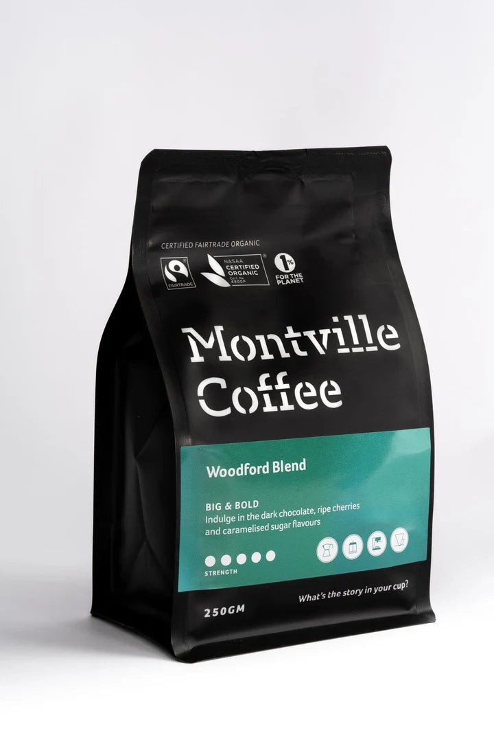 Montville Coffee Woodford Blend *Ground - Certified Organic