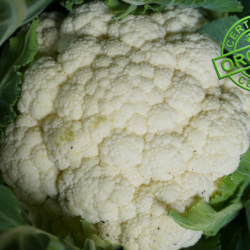 CAULIFLOWER *each - CERTIFIED ORGANIC