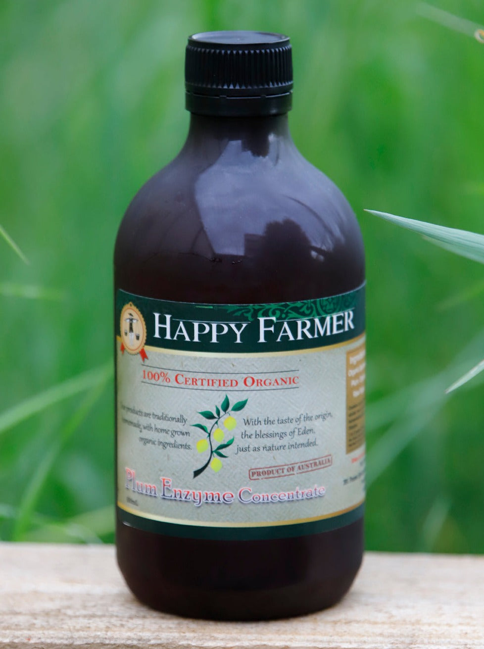 Enzyme Ume Plum Concentrate - Certified Organic (Happy Farmers)