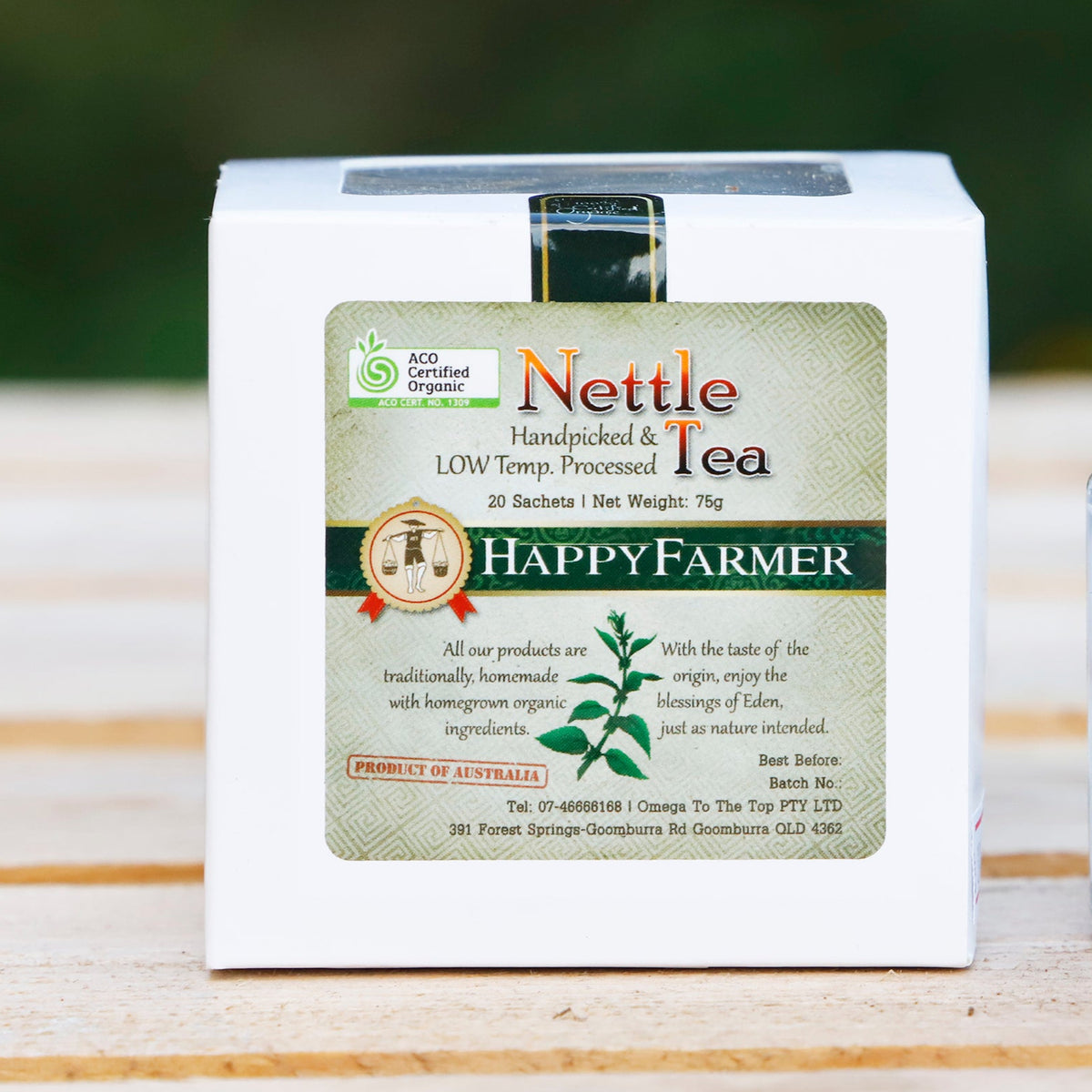 Nrlen Tea Nettle Tea *20satchel - Certified Organic (Happy Farmers) – Eden ...