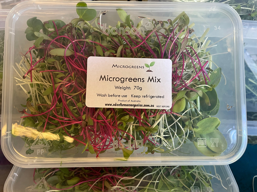 Microgreen MIXED *70g - ORGANIC (EDEN FARMERS)