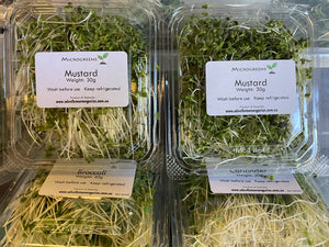 Microgreen MUSTARD MIXED - ORGANIC (EDEN FARMERS)